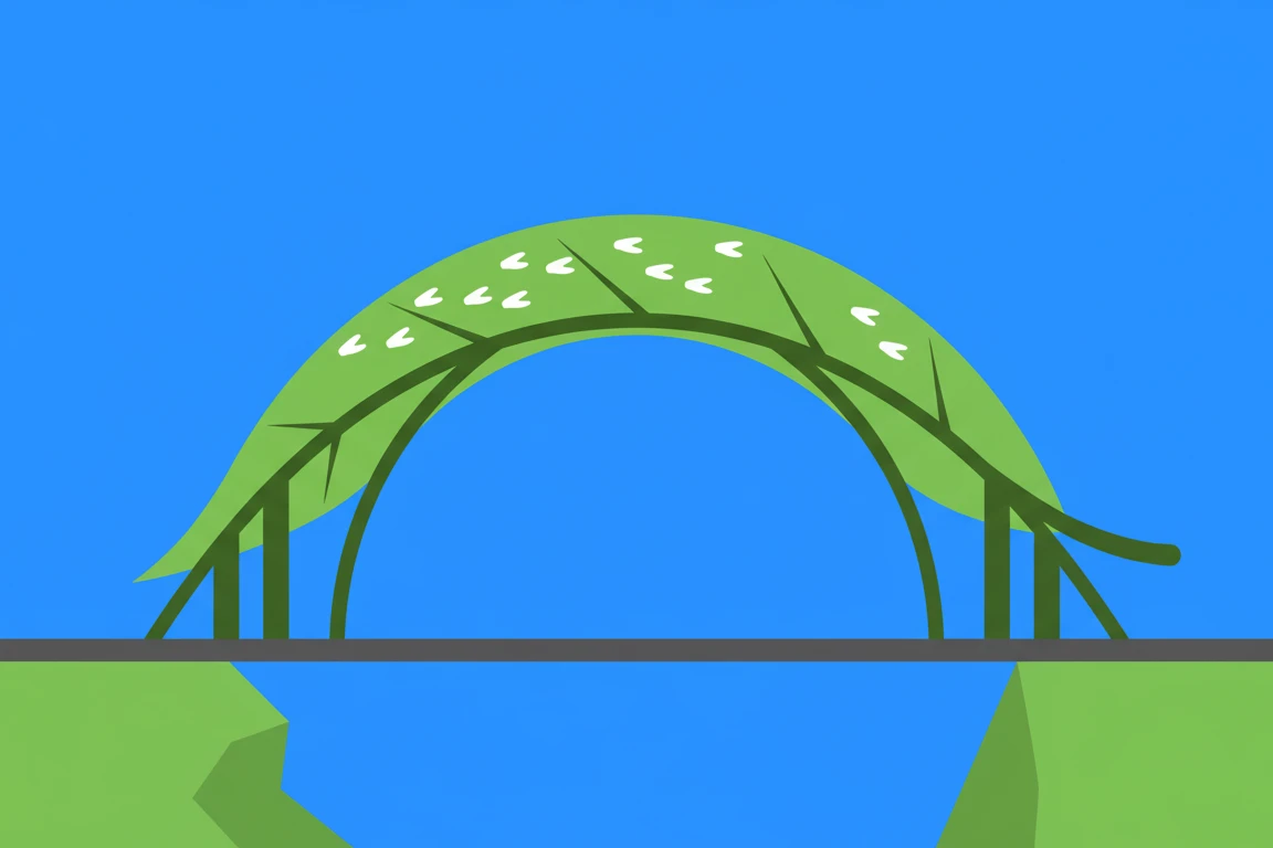 야생동물 전용 다리, 이제 '데이터'로 짓습니다