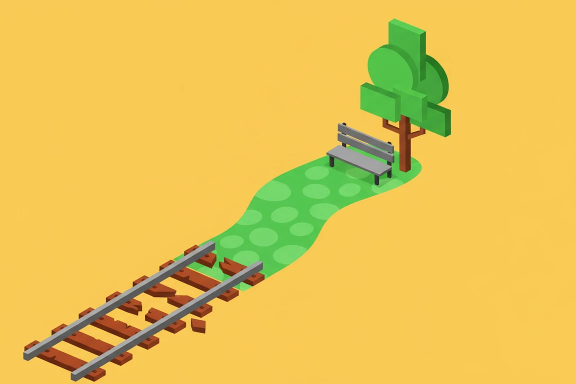 동네 흉물 폐철길, 공원으로 변신? 법이 바뀝니다